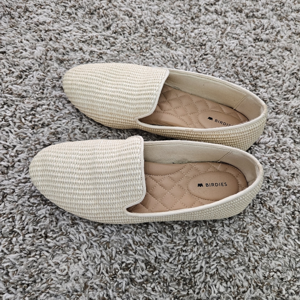 Birdies Starling Raffia Natural Loafer